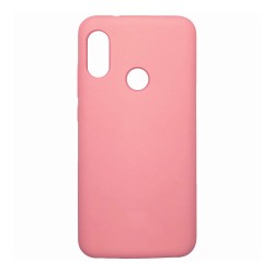 Capa de Silicone para Xiaomi Redmi 6 Pro Rosa Capa de Silicone para Xiaomi Redmi 6 Pro Rosa